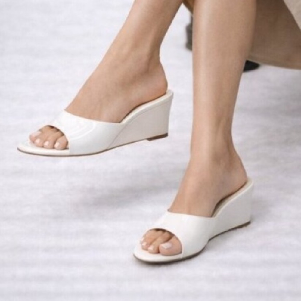 Reformation Josefina Wedge Sandals